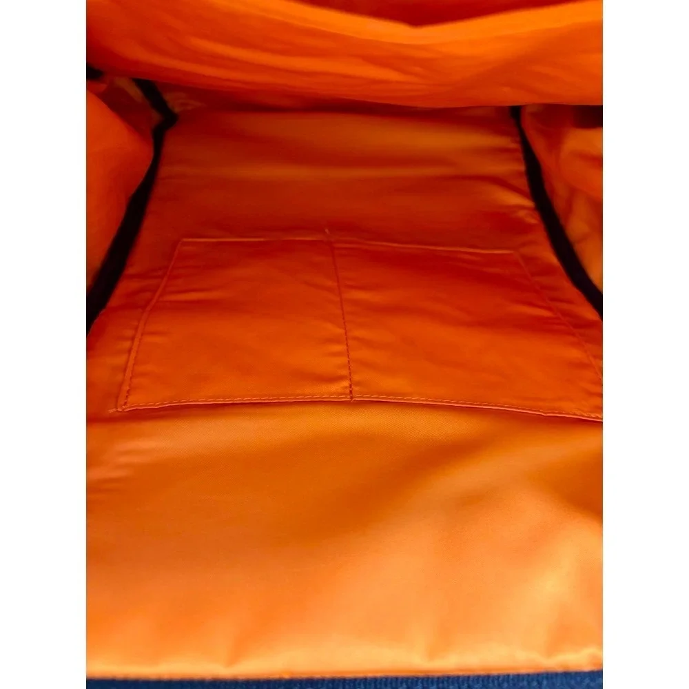 Koi Design A184 Backpack Black Orange Lining Medical Utility Bag Travel Gorpcore